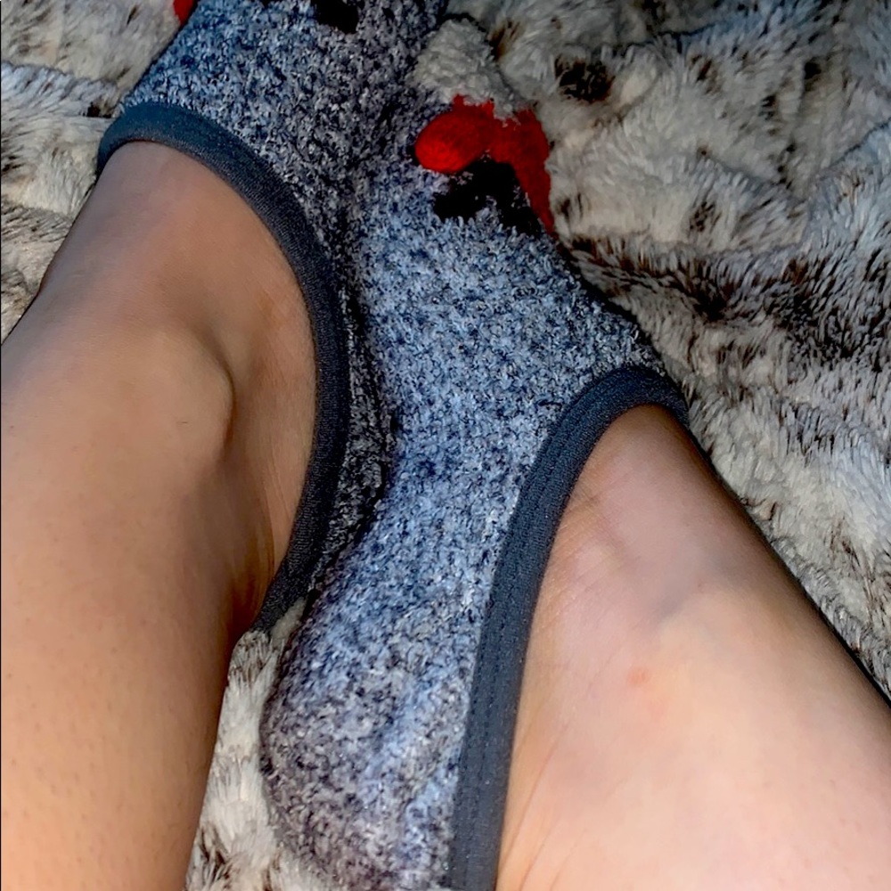 Various fuzzy socks. 😘 💋 😚